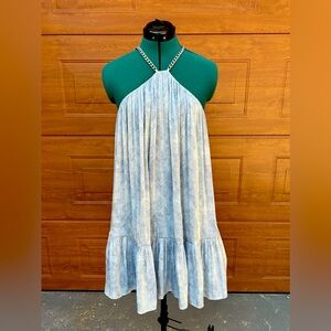 Michael Kors Iridescent Petal Mini Dress